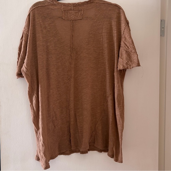 We The Free Brown Short Sleeve Tee - Picture 4 of 4